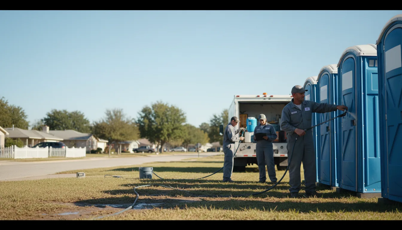 Long-Term Portable Toilet Rental in Hydro, OK near me